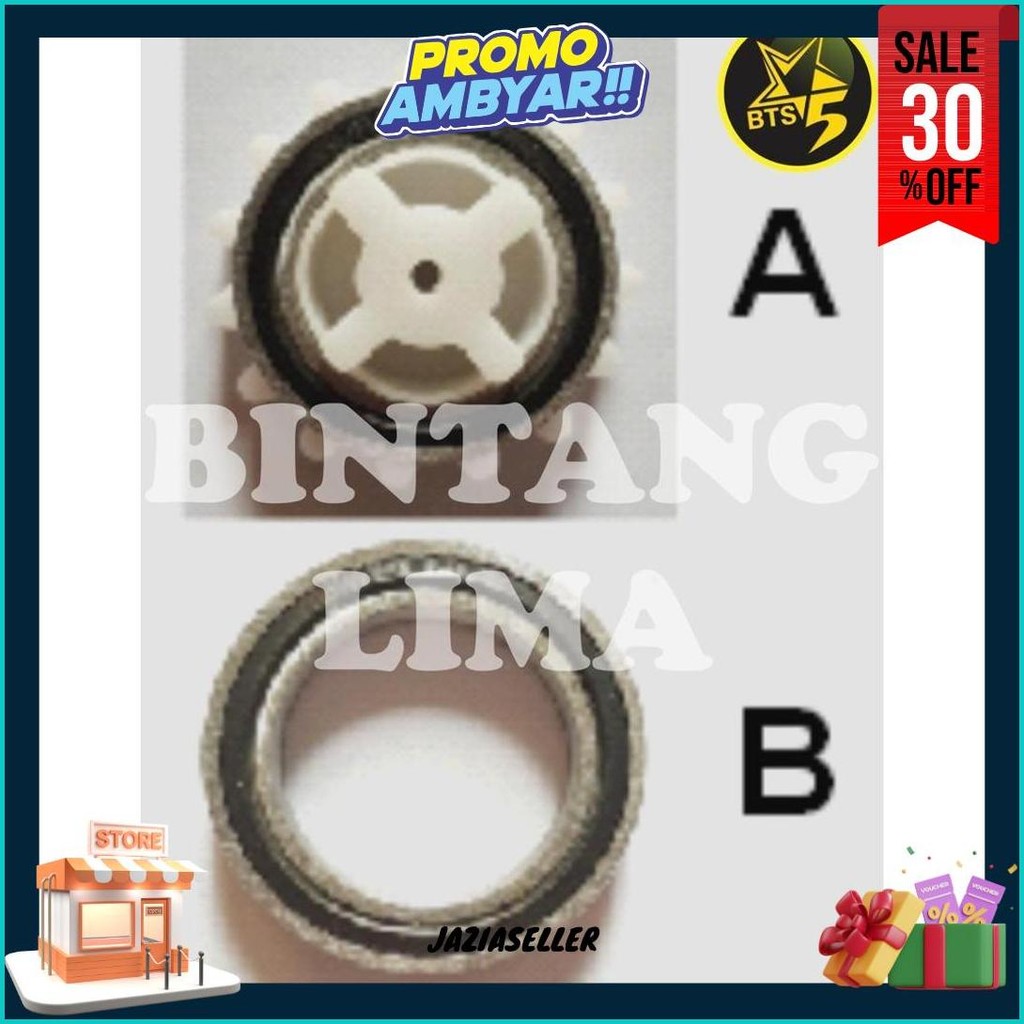 Spare Parts / Onderdil / Suku Cadang Alat Tanam Benih Jagung Bintang Lima - Klaker Bintang Belakang 