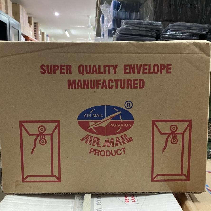 

Baru Map Tali Airmail 310 - Amplop Coklat Ukuran Besar Isi 50 pcs