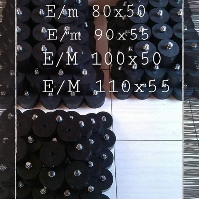 

Terlaris Karet Engine Mounting Monting Genset Generator Ukuran Od 80X50Xm12