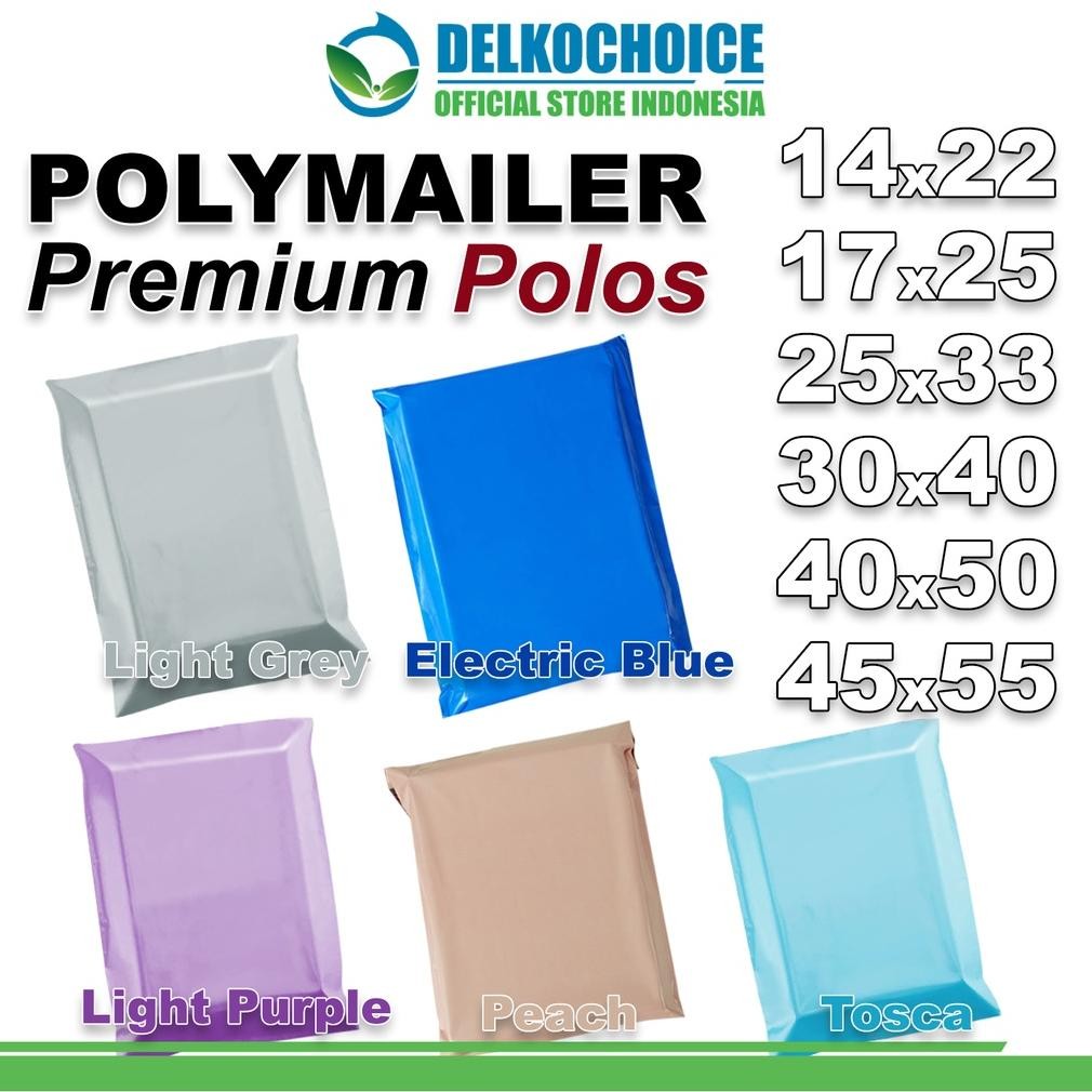 

Baru Polymailer Polos Premium Rusfet - Amplop Plastik Packing Olshop TERMURAH isi 100