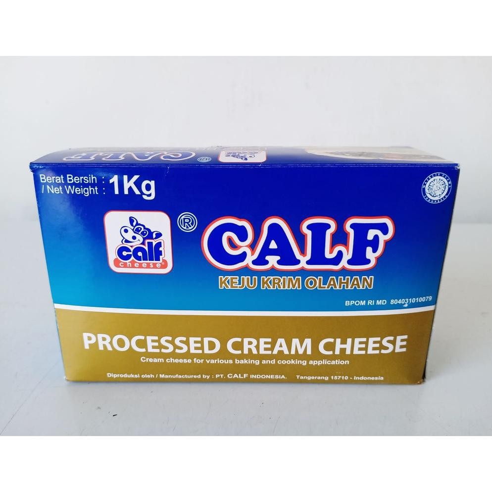 

Baru Keju Cream Cheese Calf 1kg - Keju Krim Lembut untuk Baking