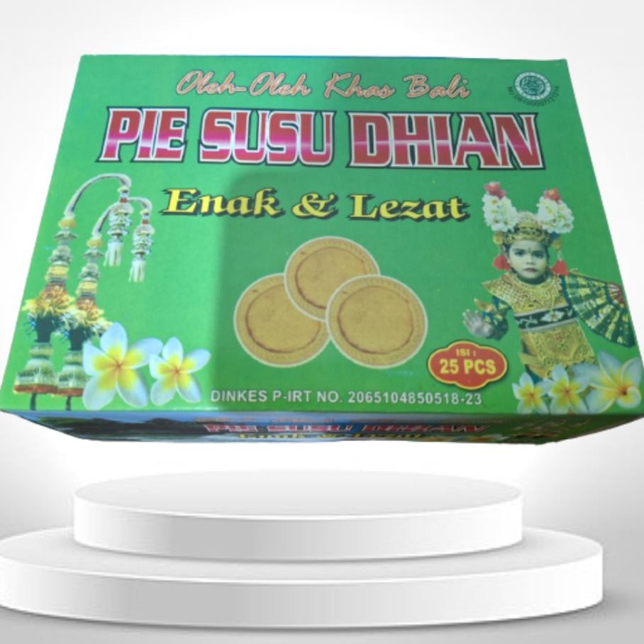 

Pie Susu Merk Dhian Isi 25 Pcs Bali Manis Lezat