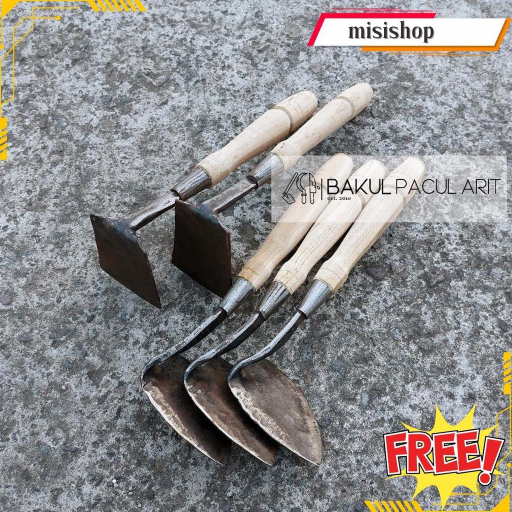 Cangkul Mini Plat Besi Tebal | Koret Wangkil Berkebun Cod