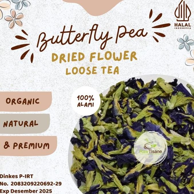 

SALE!!! BUTTERFLY PEA TEA : BLUE BUTTERFLY PEA FLOWER TEA