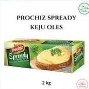 

Baru Keju Oles Prochiz Spready 2KG - Kemasan Jumbo Hemat & Halal