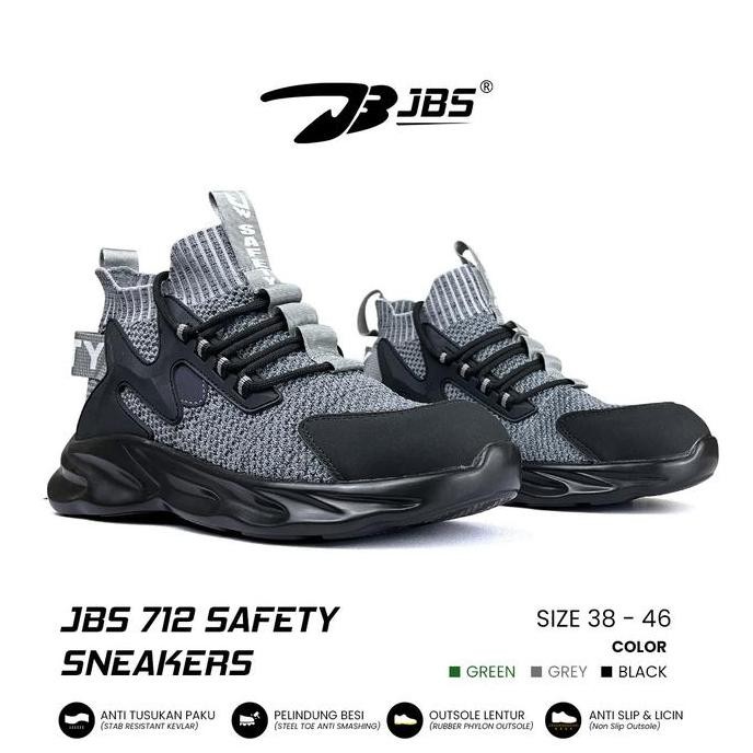 

Terlaris Sepatu Jbs Safety Sneakers 712 / Sepatu Safety Anti-Puncture