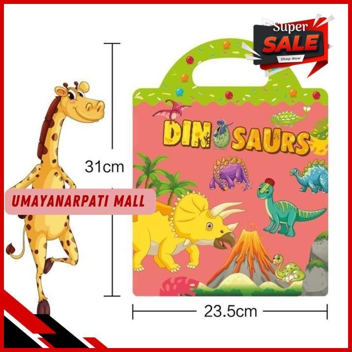 

FU BUKU STIKER ANAK REUSABLE STICKER DIY BAG STYLE BOOK STICKER BEST PRODUK