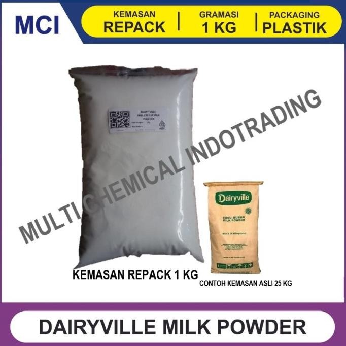 

(Expert) SUSU BUBUK INDOMILK DAIRYVILLE / MILK POWDER REPACK 1 KG