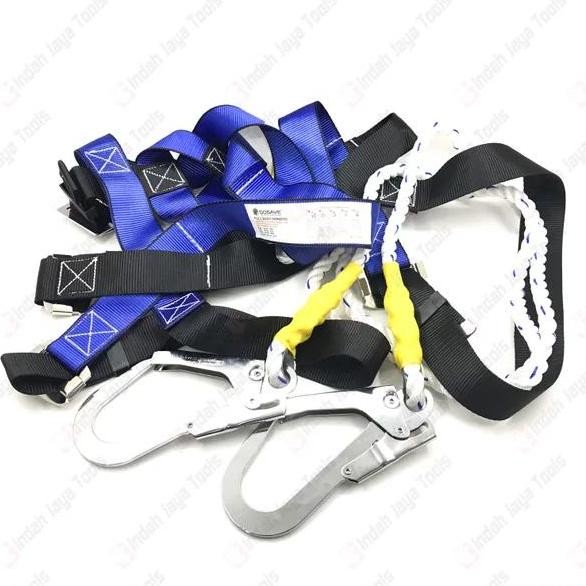 

Terlaris Safety Belt Sabuk Pengaman Full Body Harness Gosave