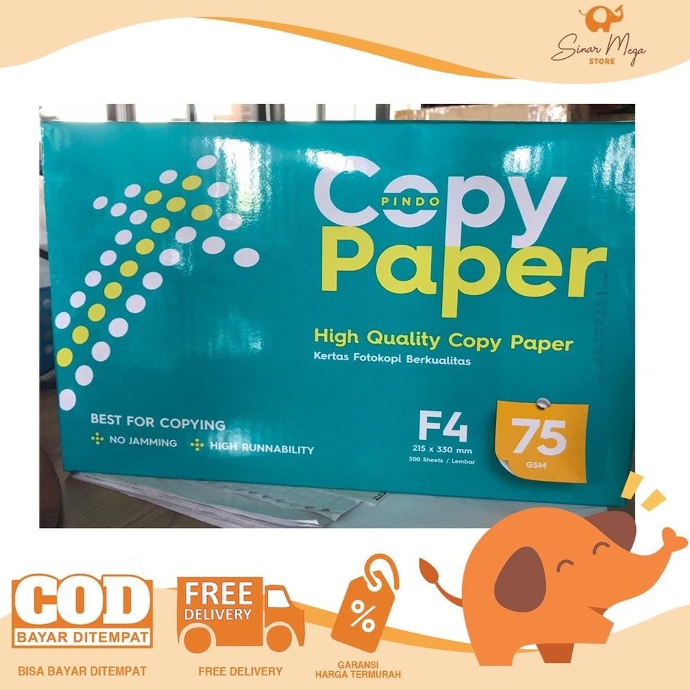 

Sale! Copy Paper F4 75Gsm Kertas Hvs Print Fotokopi Folio Tebal Murah