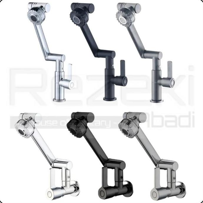 

Terlaris Kran Angsa Sink Meja Stainless Rotation 360 Derajat-Kran Wastafel Unik