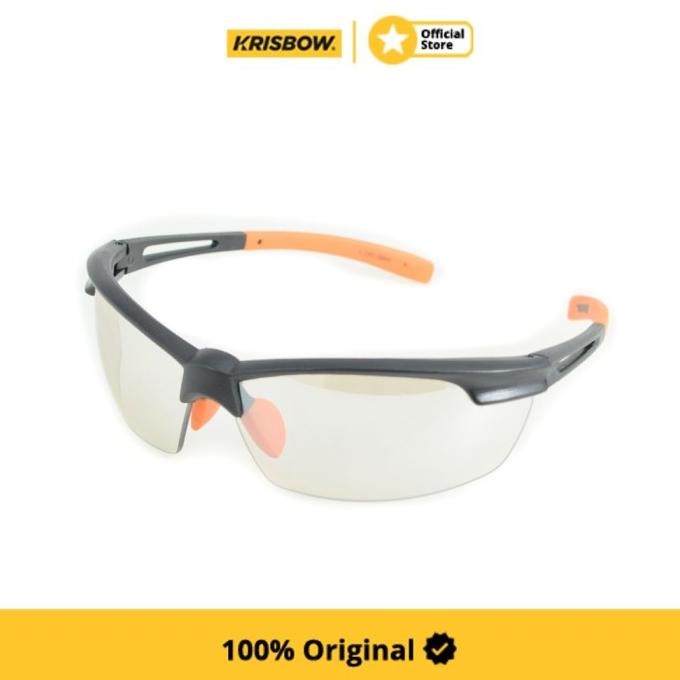 

Terlaris Krisbow Spectacle Kacamata Safety Indoor/Outdoor (Nosepad)