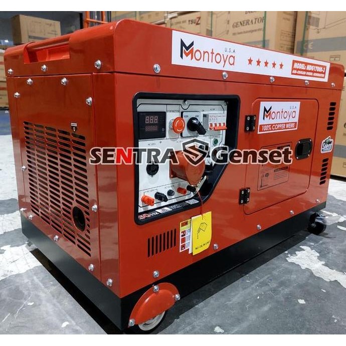 

Terlaris Genset 15 Kva 3 Phase Montoya Mdg 17000-3 Usa Technology