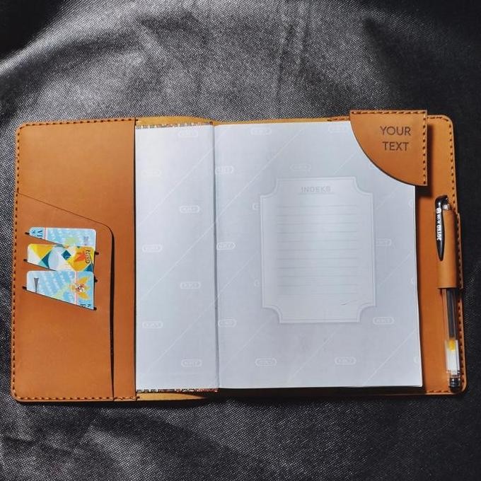 

ready cover sampul buku kulit handmade