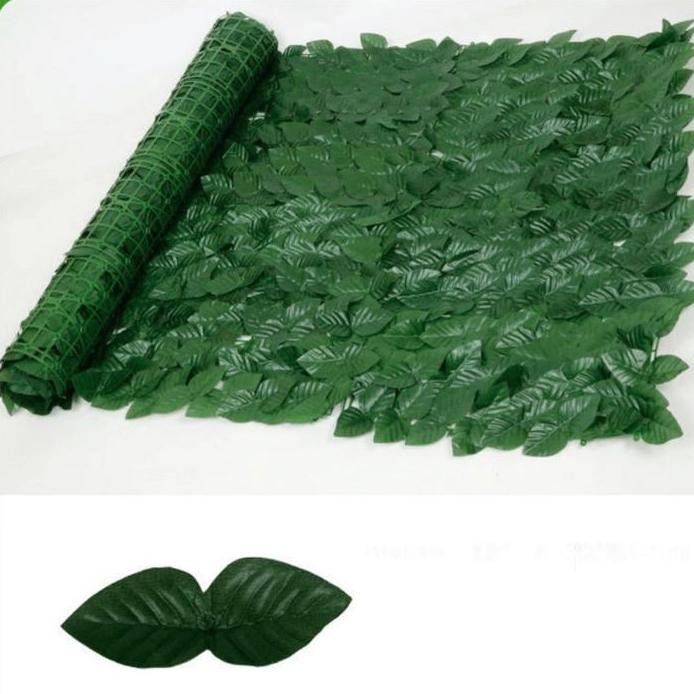 UNICLO / COD / daun rambat sintetis 1x3 Meter /daun hias /daun sintetis /daun artificial
