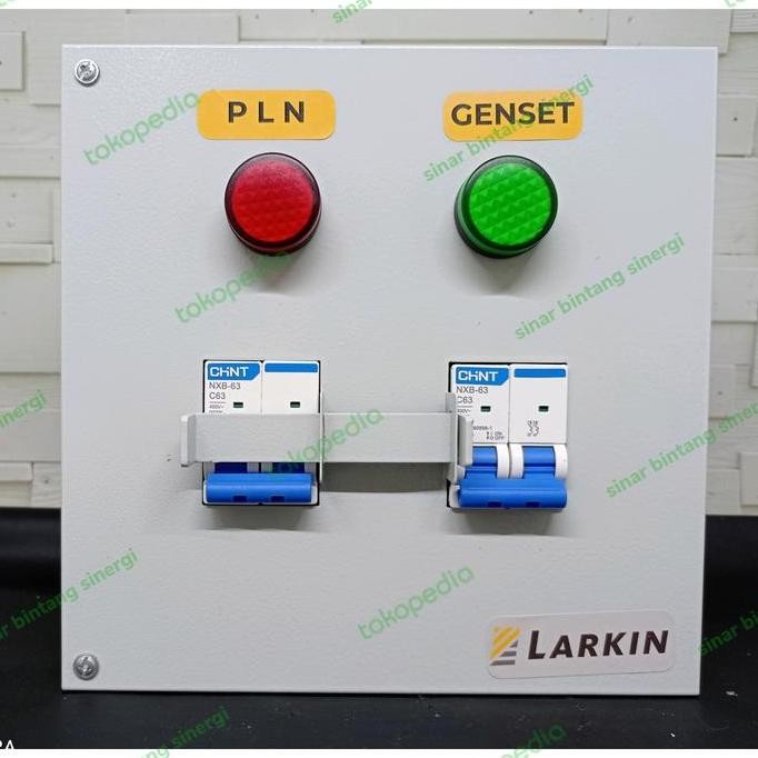 

Terlaris Panel Interlock Switch Pln - Genset Chint 2P (Pengganti Ohm Saklar)