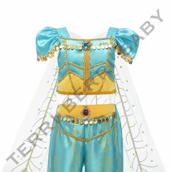 new  Kostum cosplay jasmine anak kostum jasmine anak jasmine costume
