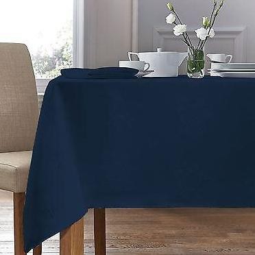 Taplak meja polos bahan kain katun