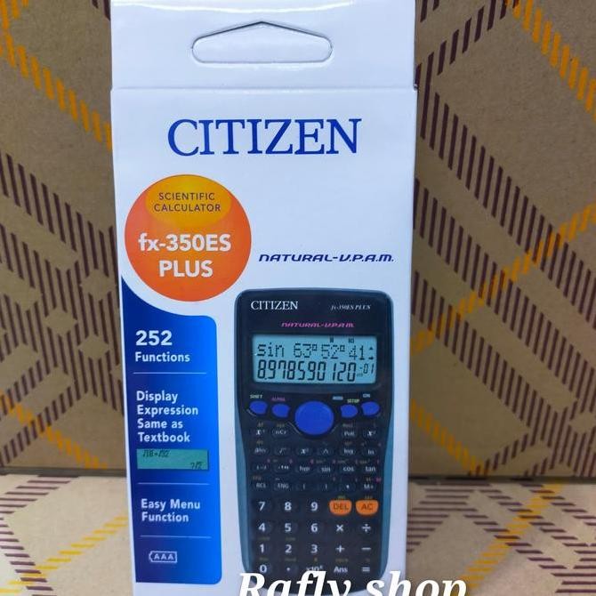 

restock kalkulator scientific citizen 350 es plus
