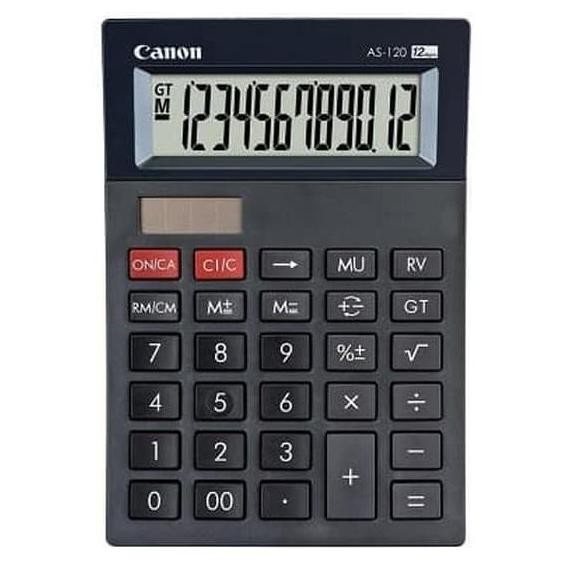 

restock KALKULATOR CANON AS 120 ORIGINAL - 12 DIGIT - KALKULATOR MEJA KANTOR