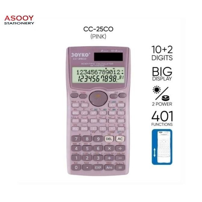 

restock calculator kalkulator Joyko CC-25CO scientific 401 functions