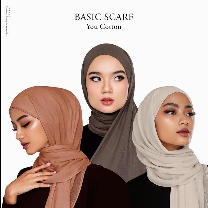 You Cotton Scarf - Lafiye Basic Scarf