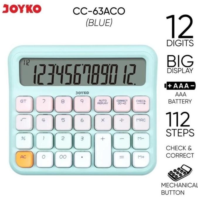 

restock Calculator / Kalkulator Joyko CC-63ACO 12 Digit