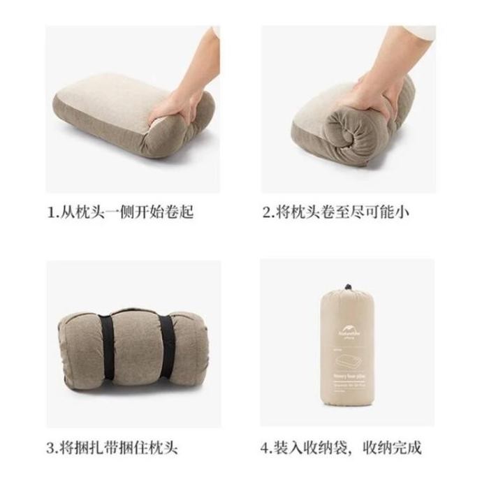 ready Bantal lipat Travel Naturehike NH22ZT002