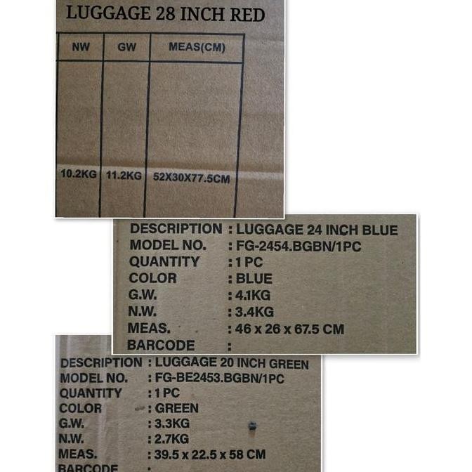 ready Garage Sale United Colors Of Benetton Luggage 20" 24" 28" | Koper 20 inch 24 inch 28 inch | Tr