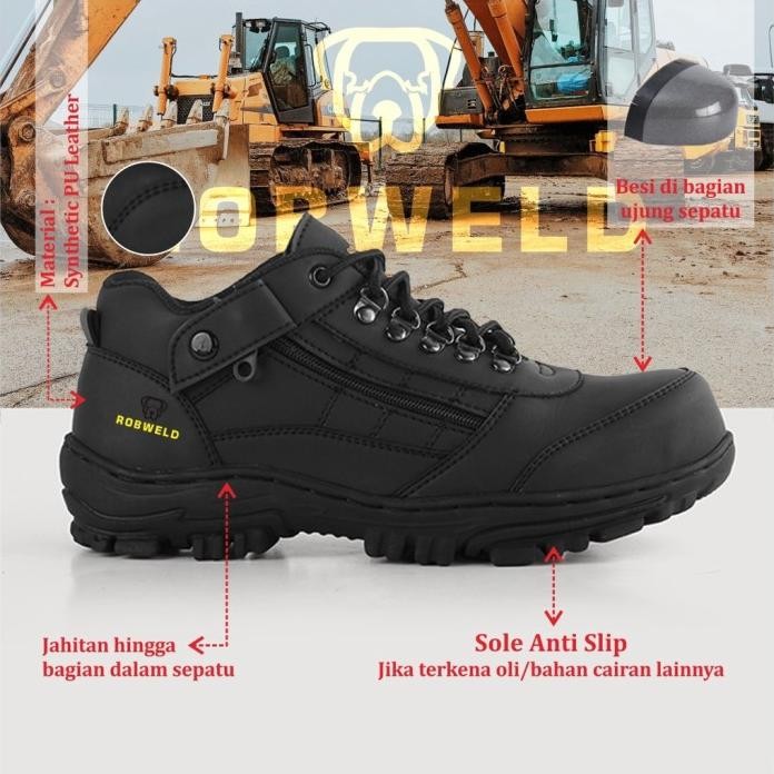 

Terlaris Sepatu Safety Pria, Sepatu Safety Ujung Besi, Sepatu Safety Kerja Lapa
