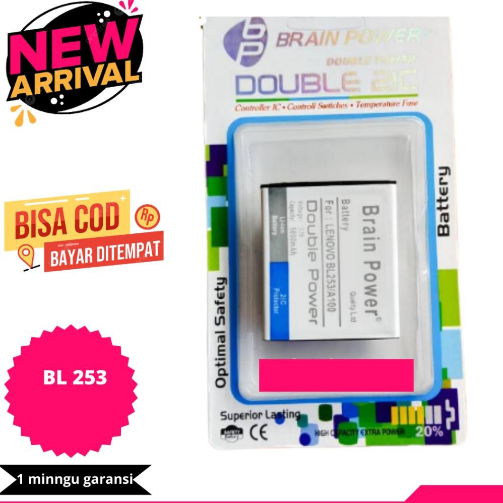 BATREI BATERRY LENOVO BRAIN POWER /BL 253 / A1000 / A2010 / A2580 / BATERRY BATREI BATRE