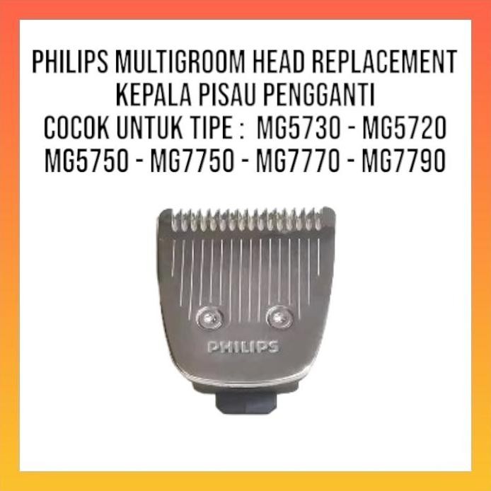 Terlaris Kepala Pisau Original Philips Multigroom Mg5730 Mg5720 Mg7750 Mg7770