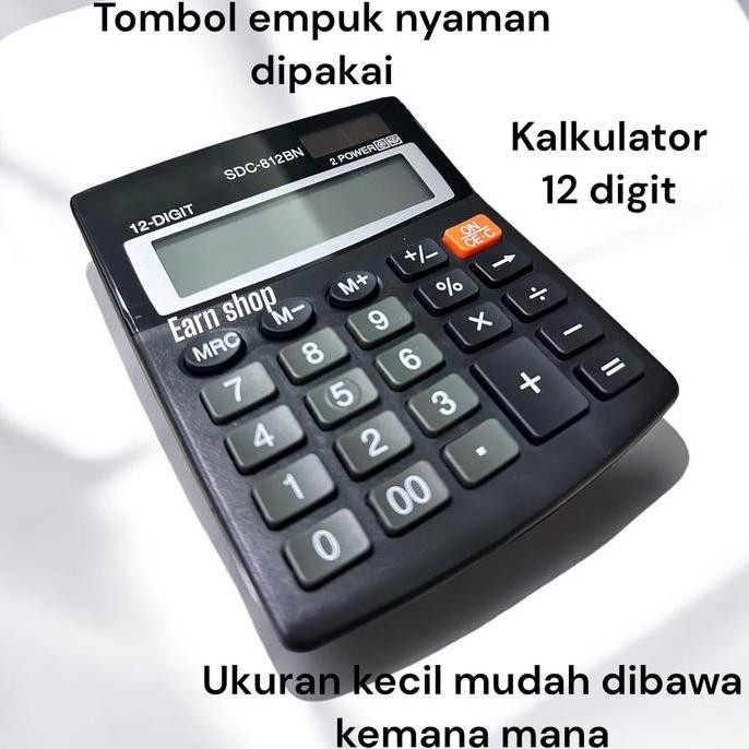 

restock Kalkulator Ctttzzzeennn SDC-812BN 12 Digit