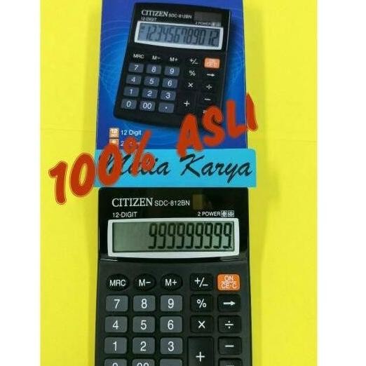 

restock Calculator Citizen SDC 812 BN Kalkulator