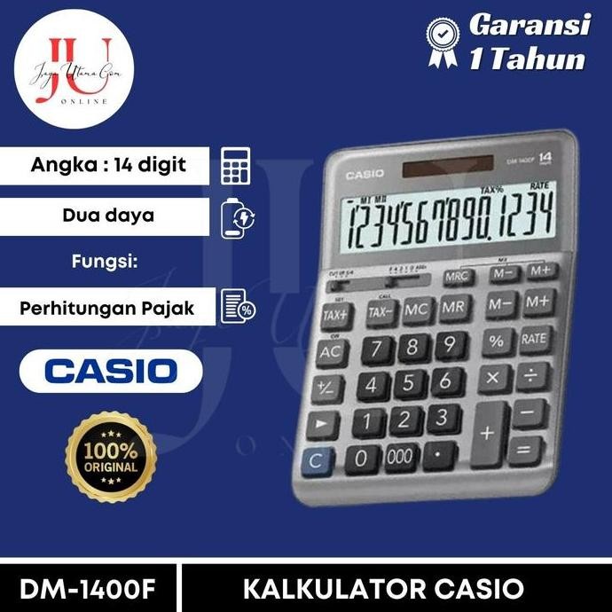 

restock Kalkulator Casio DM 1400F Original