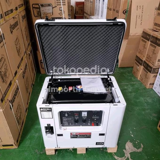 

Terlaris Genset Silent Honda 5000 Watt Excell Sf7000Dxs