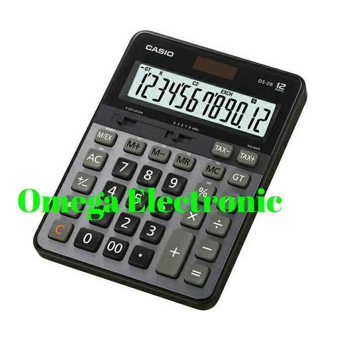 

restock Casio Heavy Duty Calculator DS-2B - Kalkulator Kantor Office DS 2 B 12