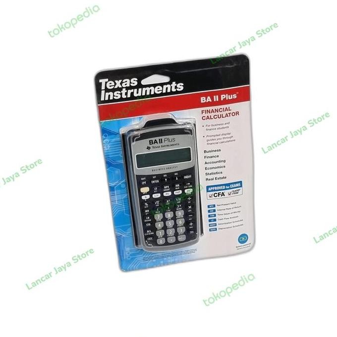 

restock Texas Instruments BA II Plus Kalkulator Financial Original