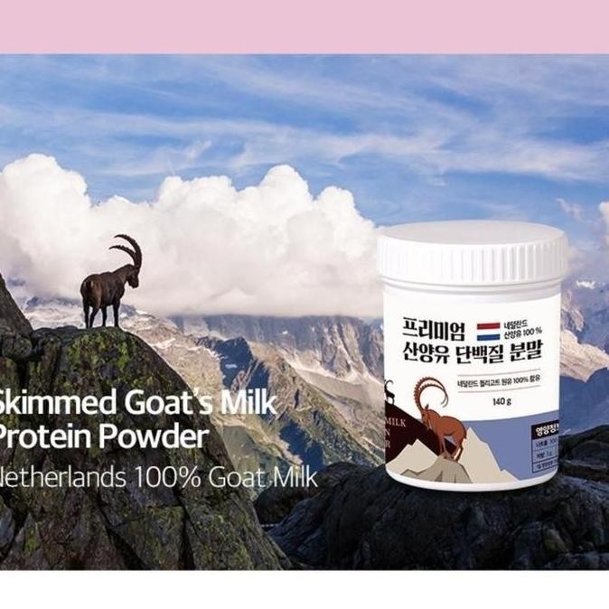 

Skimmed Goat Protein Powder 140Gr Susu Kambing