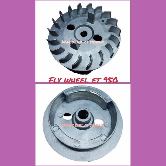 

Terlaris Fly Wheel Kipas Magnet Rotor Genset Et 950 Generator 2 Tak