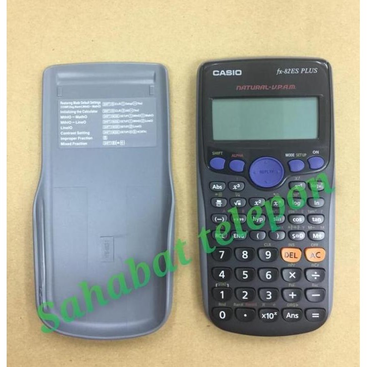 

restock Kalkulator Scientific CASIO FX-82ES PLUS- BK(Original)