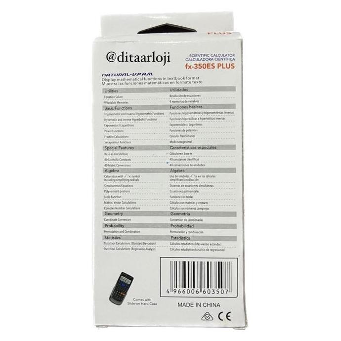 

restock kalkulator Citizen fx-350es plus scientific calculator