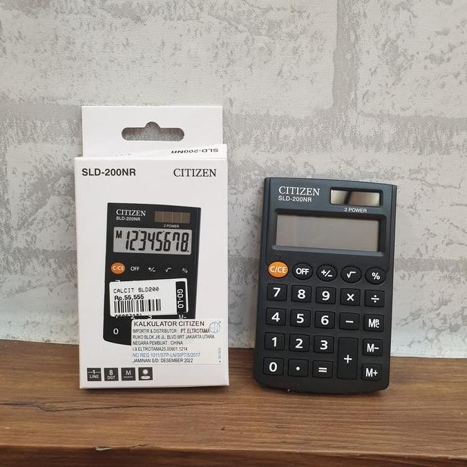 

restock kalkulator citizen 8 digit SLD -200