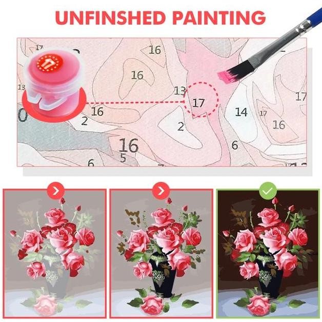 

Painting by Numbers Starry Night Home Decor Paint By Number