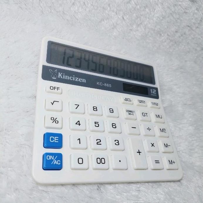 

restock KALKULATOR KINCIZEN CT-865 12 Digits / CAlculator Kincizen KC 865 12 Digits