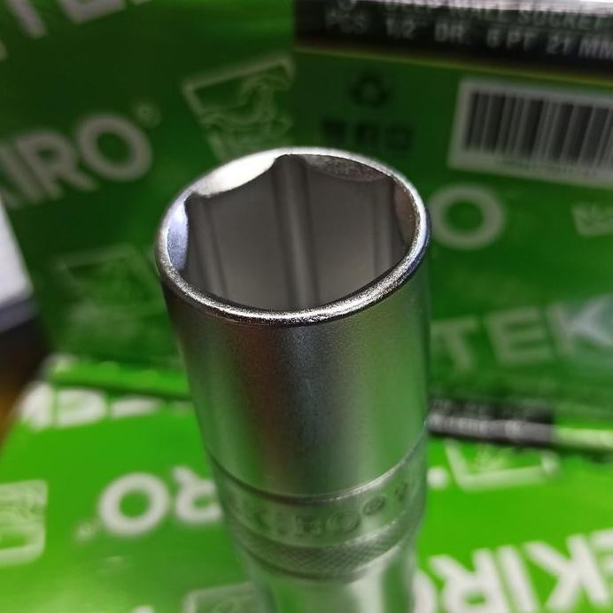TEKIRO deep sock 21mm 1/2" 6 PT kunci roda panjang SC-DW0499