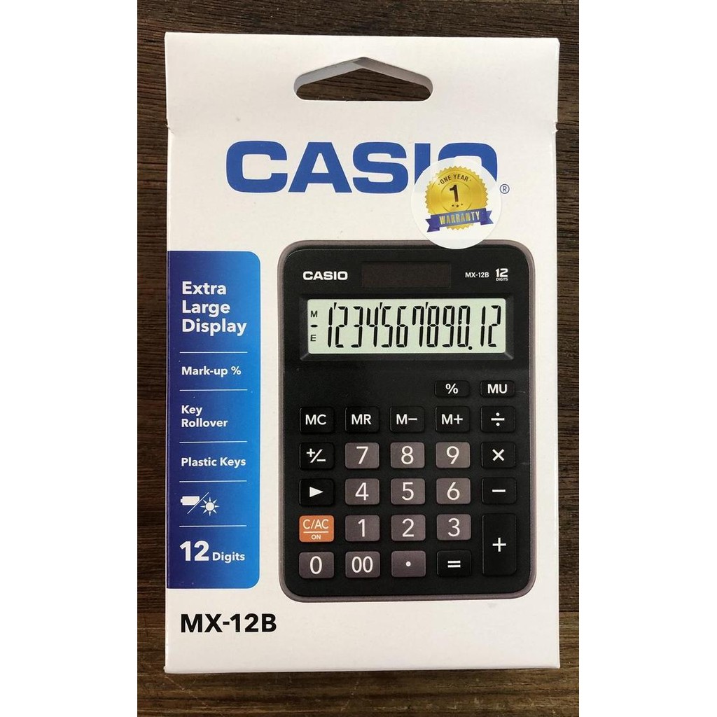 

restock Calculator Casio MX-12B