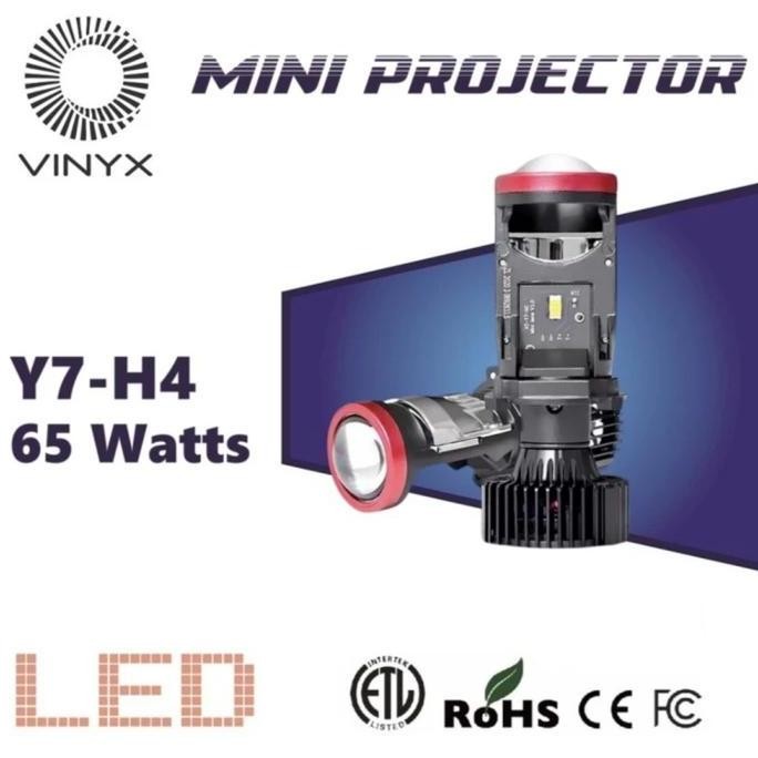 Lampu LED Mini Projector Vinyx Y7-H4 65W Y7D