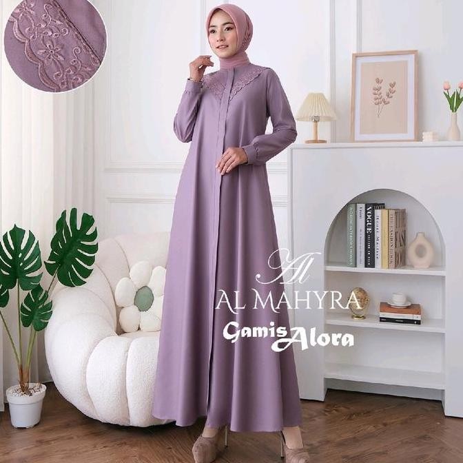 Gamis Alora katun toyobo premium || Gamis polos || Dress Toyobo || Gamis Muslim Terbaru