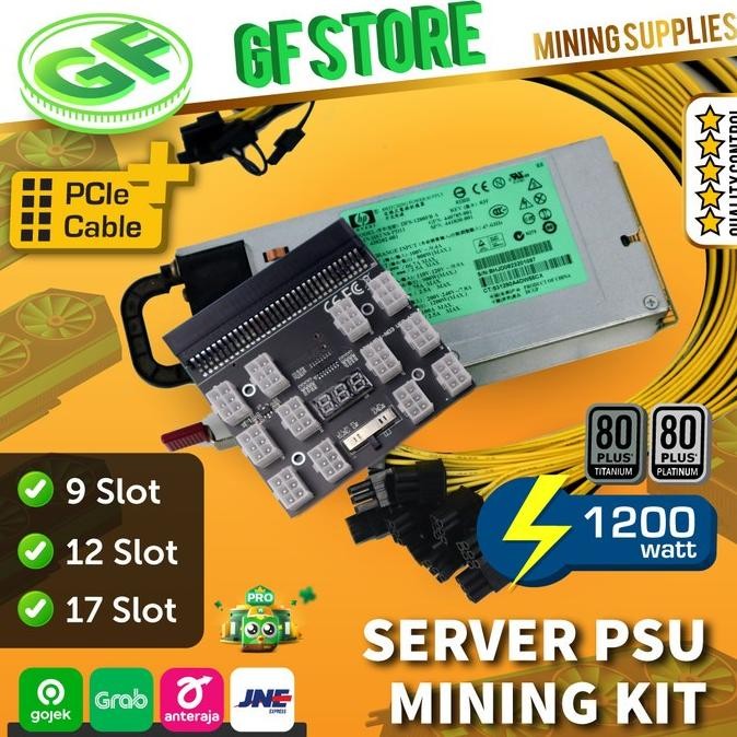 Server Psu Mining Kit 1200Watt Platinum